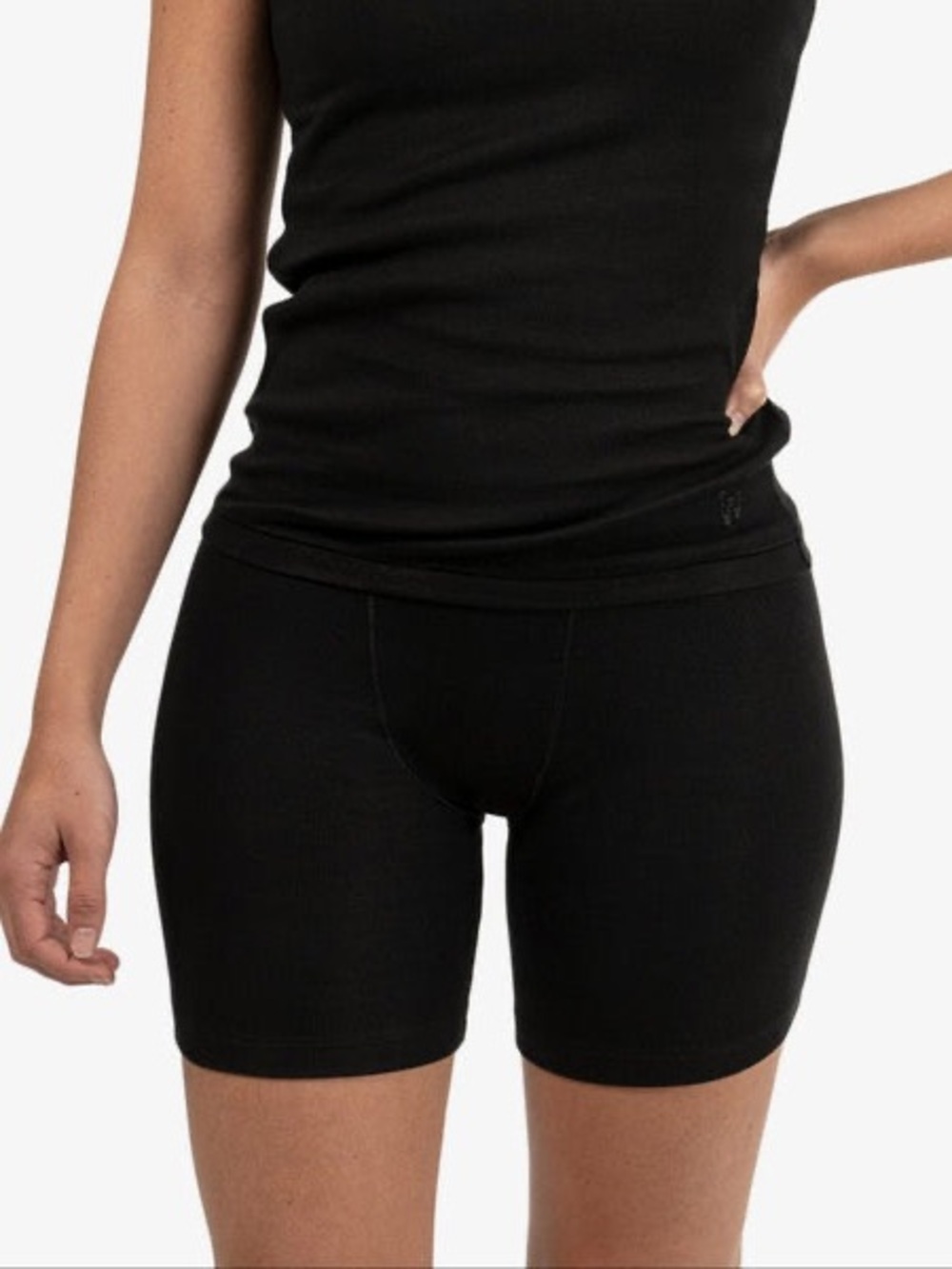 Woxer Baller Rib Black Boxer Briefs NWT SIZE LARGE